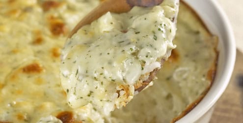 Arroz Cremoso ao Forno