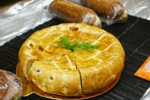 Torta de Cenoura e Agrião