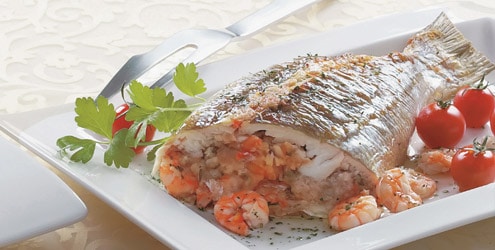 Peixe Recheado com Camarão 02