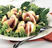 Salada de Figos e Espinafre
