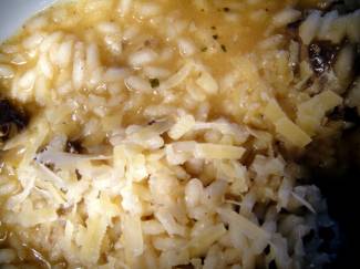 Risoto al Fegatini di Pollo e Sálvia