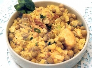 Arroz com Frango e Ervilhas 02