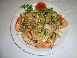 Talharim com Frutos do Mar 12