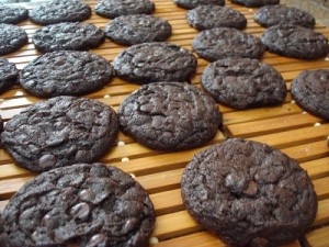 Cookie Triplo de Chocolate