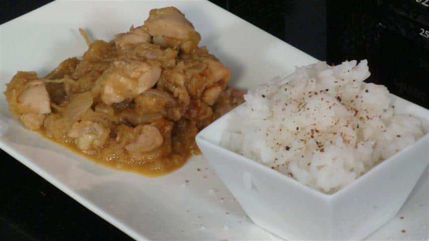 Curry de Frango com Maçã