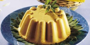 Mousse de Cenoura e Sálvia