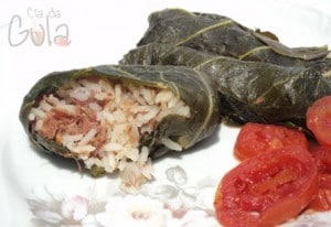 Charuto de Couve com Carne-Seca