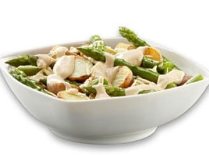 Salada de Batatas e Aspargos