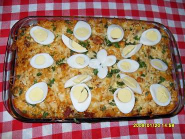 Arroz à Carbonara