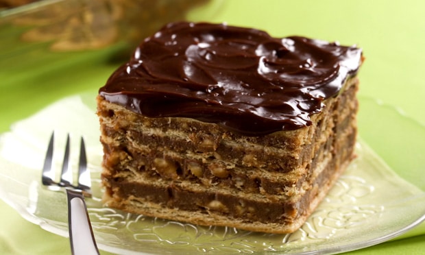 Pavê Charge com Amendoim, Caramelo e Chocolate