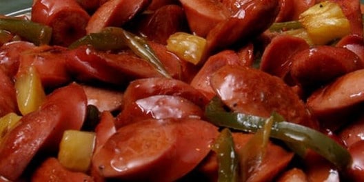 Salsicha Agridoce