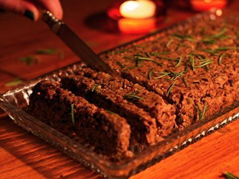 Terrine de Nozes e Cogumelos