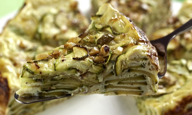 Omelete de Forno com Abobrinha