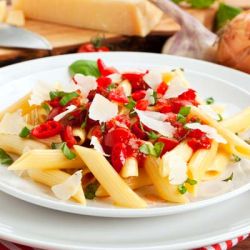 Penne com Tomates Secos