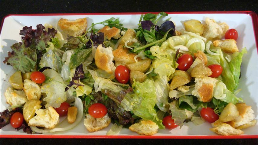 Salada com Hondashi