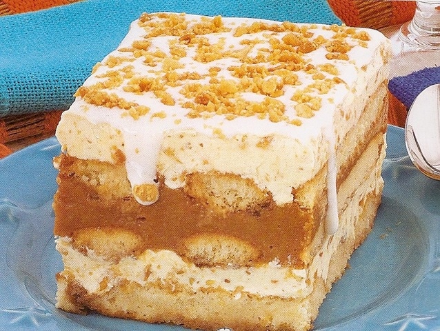 Torta Gelada de Doce de Leite