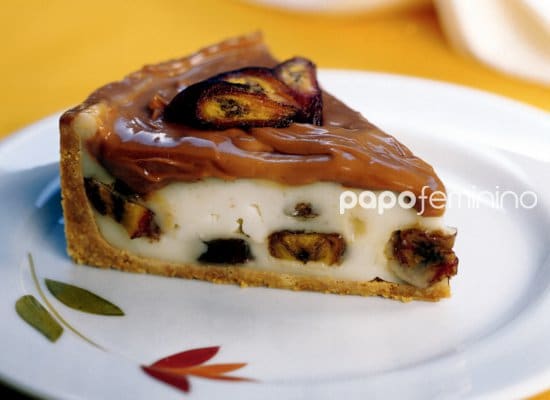 Torta de Chocolate com Banana