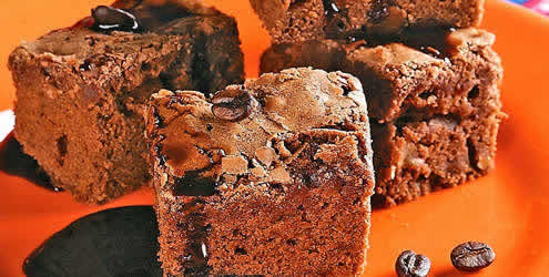 Brownie de Chocolate e Café
