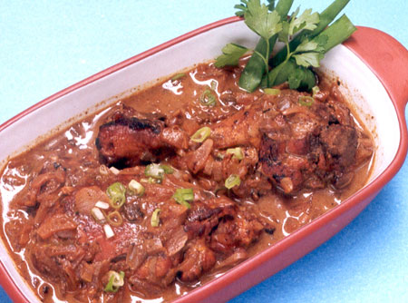 Frango ao Molho de Vinho Tinto 03