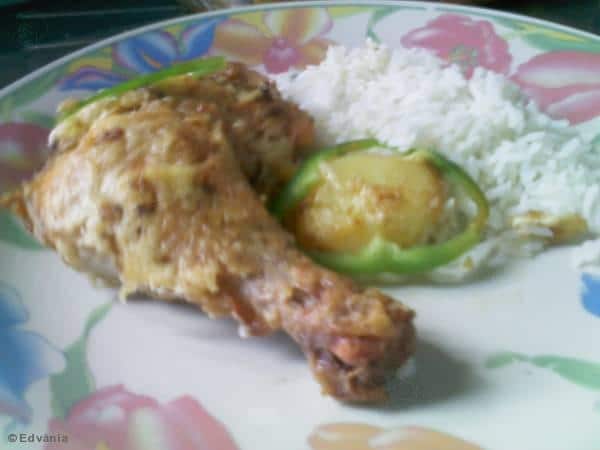 Coxa e Sobrecoxa de Frango Assado