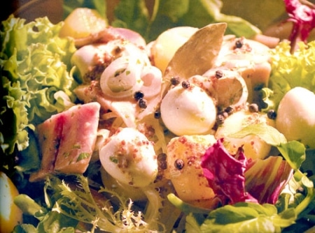 Salada de Arenque Marinado