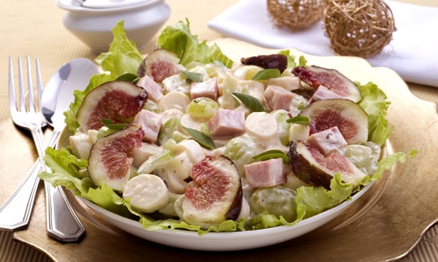 Salada de Figo com Presunto