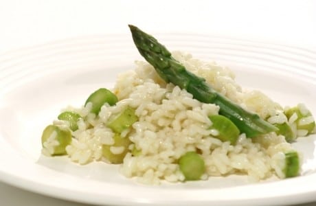 Risoto de Aspargos e Parmesão
