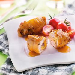 Coxa e Sobrecoxa com Molho de Laranja e Mel