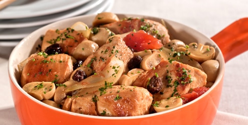 Peito de Frango na Panela à Moda Caseira