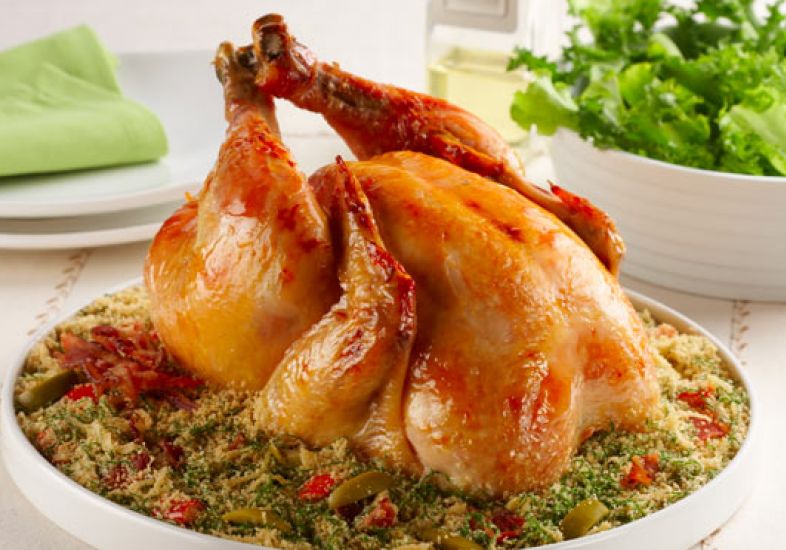 Frango com Farofa Mineira