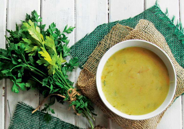 Sopa de Abobrinha e Cenoura