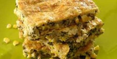 Torta Integral de Queijo e Milho