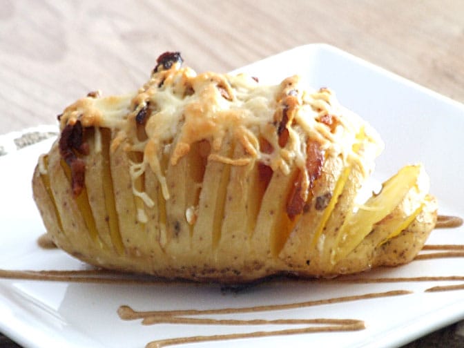 Batata Hasselback