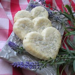 Biscoito Amanteigado de Lavanda