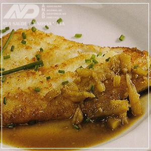 Filé de Peixe ao Molho Indiano
