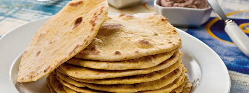 Pão Sírio com Especiarias