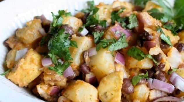 Salada de Batata e Banana