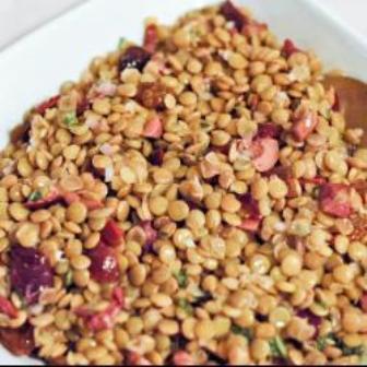 Salada de Lentilha com Azeitonas