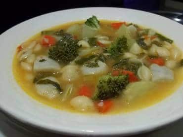 Sopa de Legumes e Verduras