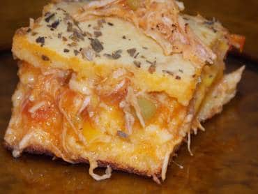 Torta de Milho com Frango