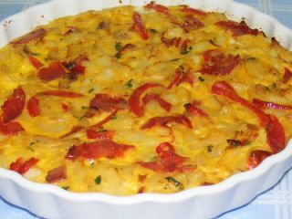 Tortilha de Bacalhau com Batata