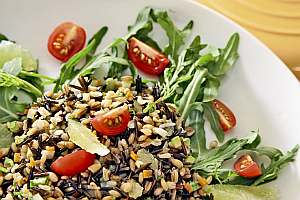 Arroz Selvagem com Cevadinha e Aveia em Grãos