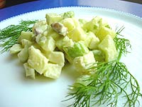 Salada de Maçã com Dill