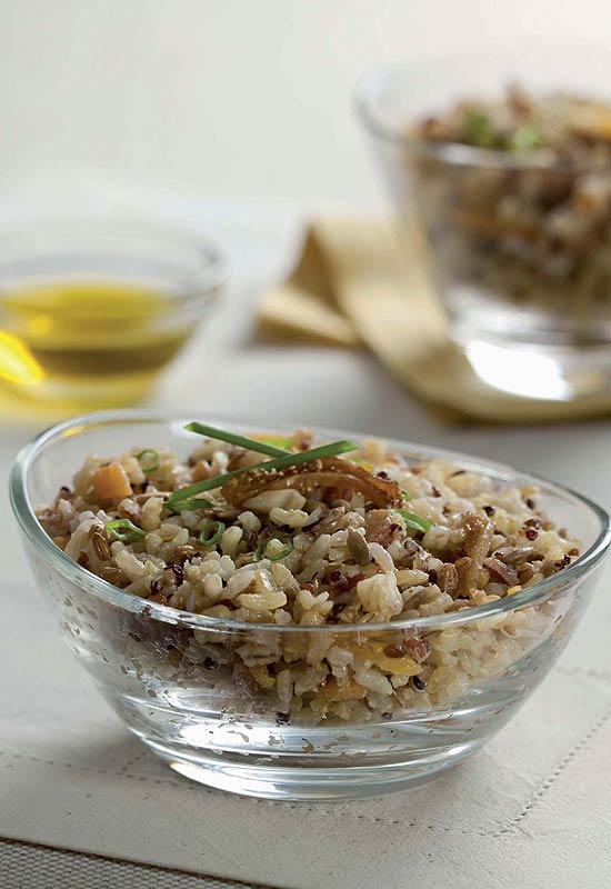Salada de Sete Cereais com Frutas Secas