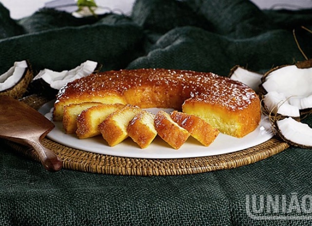 Bolo Caramelado de Mandioca