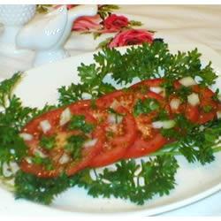 Salada de Tomate com Azeite Aromático