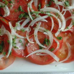 Salada de Tomate e Cebola