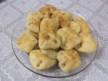 Trouxinha de Ricota com Tomate e Presunto