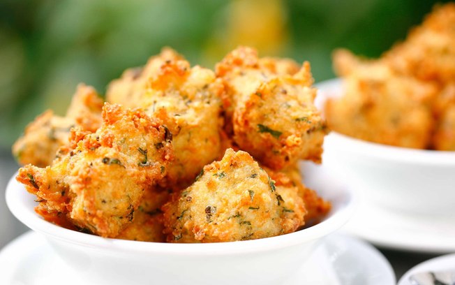 Bolinho de Risoto de Shiitake