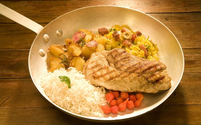 Lombo de Porco à Moda Oswaldo Aranha